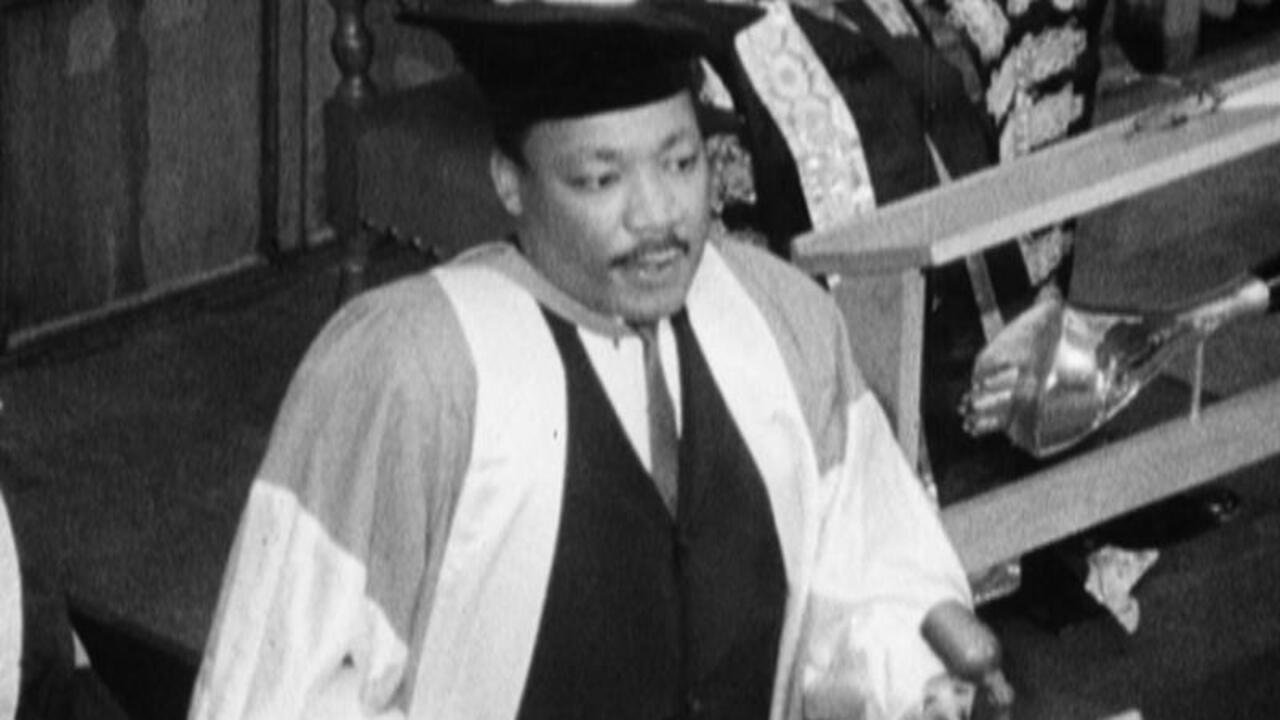 Backdrop image for movie Martin Luther King at Newcastle University