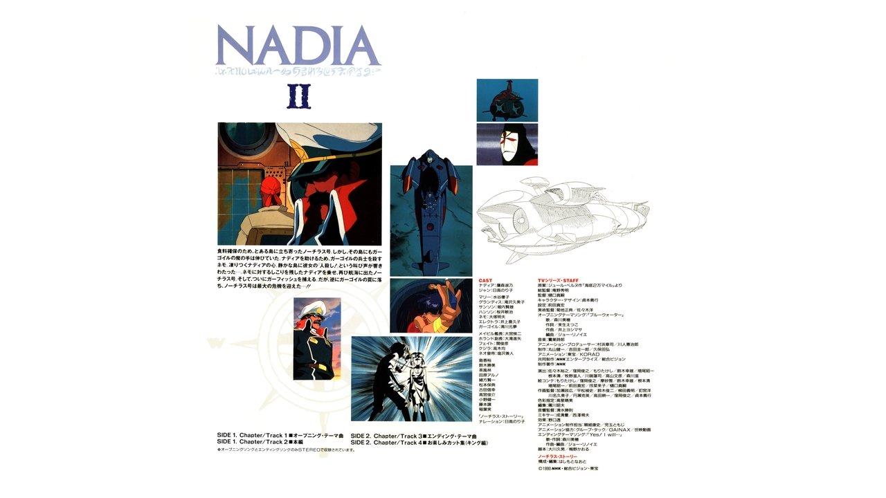 Backdrop image for movie Nadia: The Secret of Blue Water - Nautilus Story II