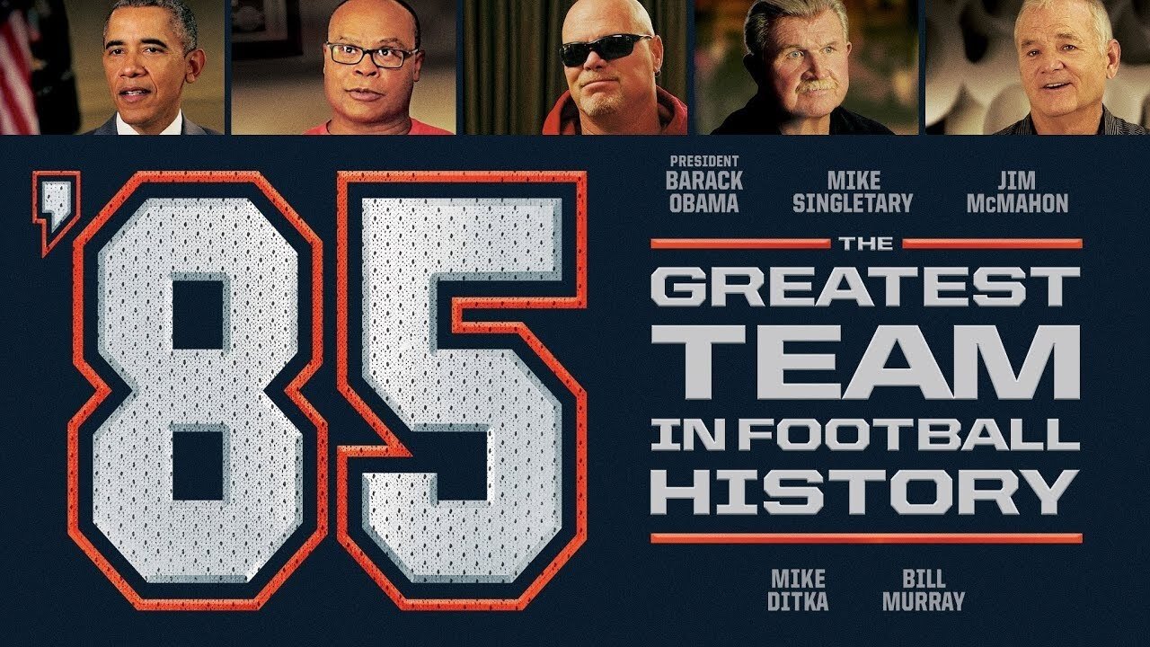 Backdrop image for movie '85: The Greatest Team in Football History