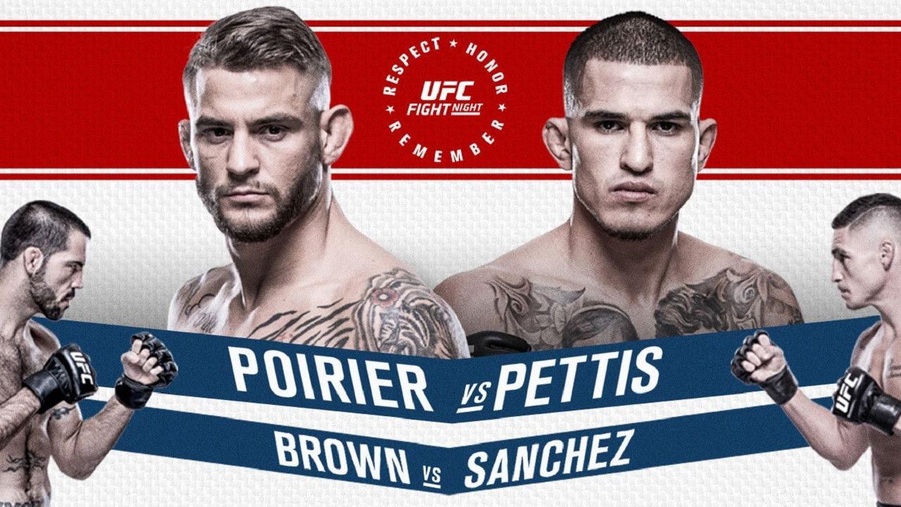 Backdrop image for movie UFC Fight Night 120: Poirier vs. Pettis