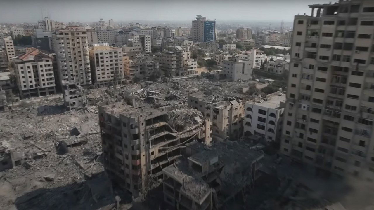 Backdrop image for movie Netanyahu, America & the Road to War in Gaza