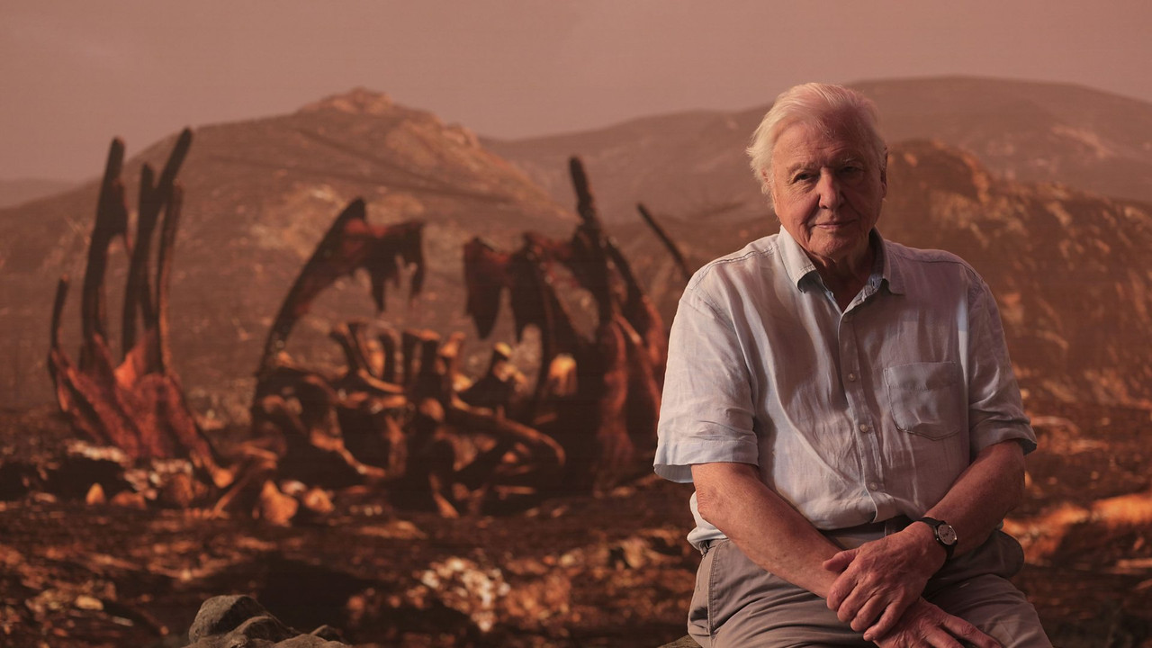Backdrop image for movie Dinosaurs: The Final Day with David Attenborough