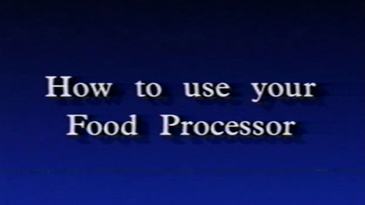 Backdrop image for movie Cuisinart: How to Use Your Food Processor