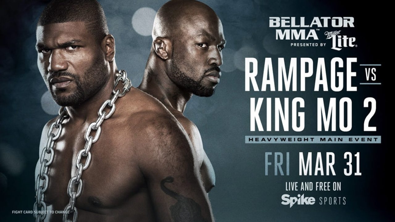 Backdrop image for movie Bellator 175: Rampage vs. King Mo 2