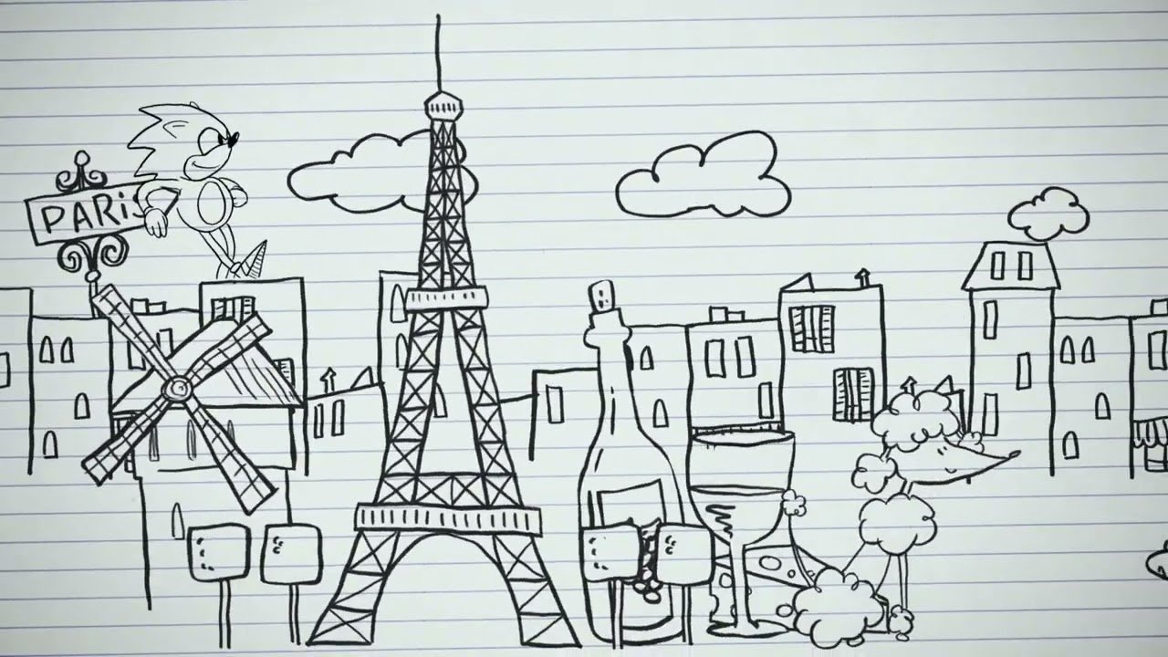 Backdrop image for movie Sonic the Hedgehog - Around the World in 80 Seconds