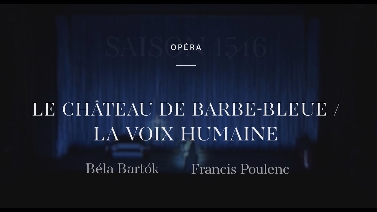 Backdrop image for movie Poulenc's The Human Voice / Bartók's Bluebeard's Castle