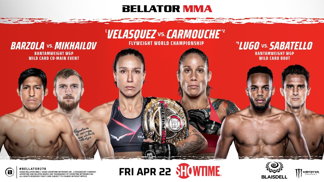 Backdrop image for movie Bellator 278: Velasquez vs. Carmouche