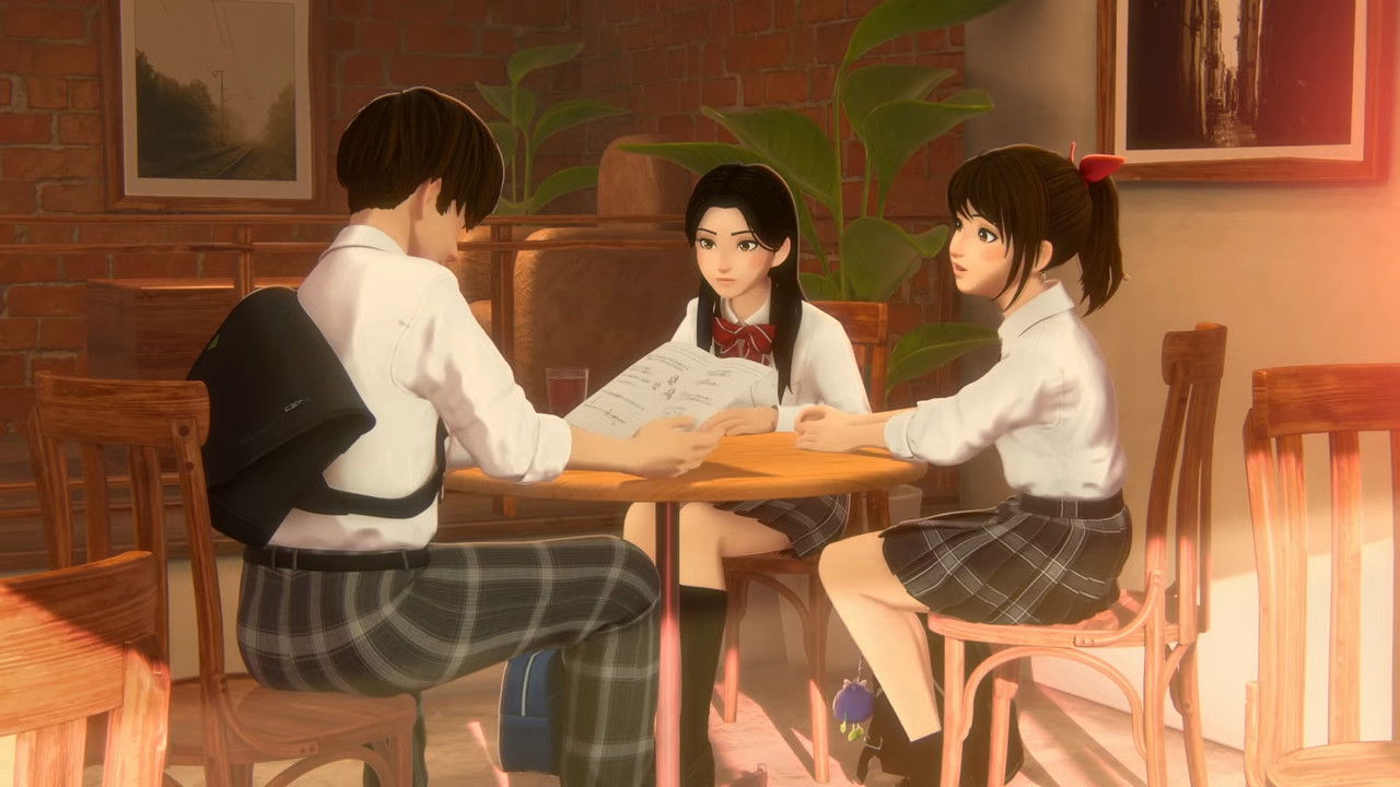 Backdrop image for movie high school girl & the magic notebook