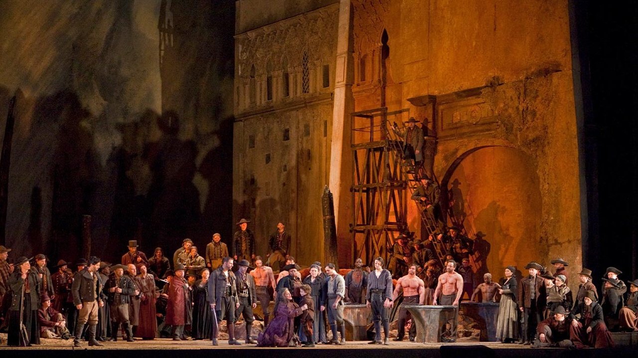 Backdrop image for movie The Metropolitan Opera: Il Trovatore
