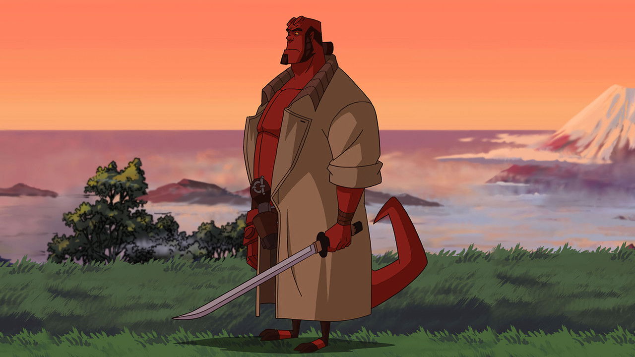 Backdrop image for movie Hellboy Animated: Sword of Storms