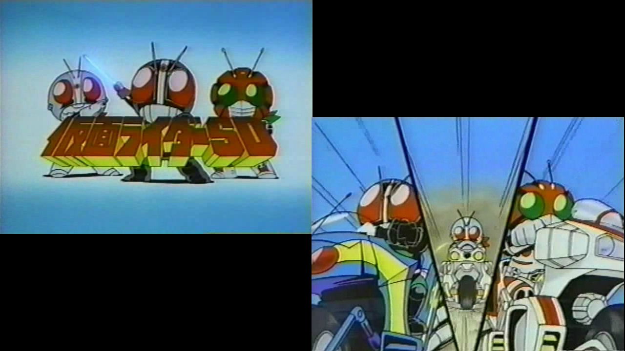 Backdrop image for movie Kamen Rider SD: Strange?! Kumo Otoko