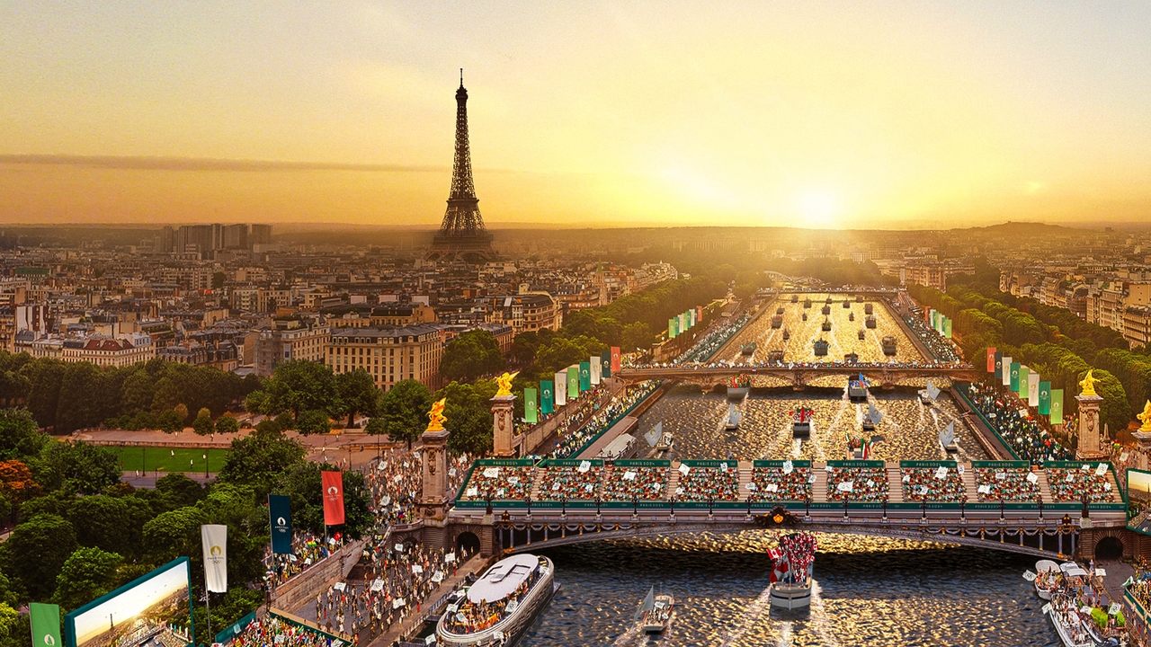 Backdrop image for movie Paris 2024 Olympic Opening Ceremony