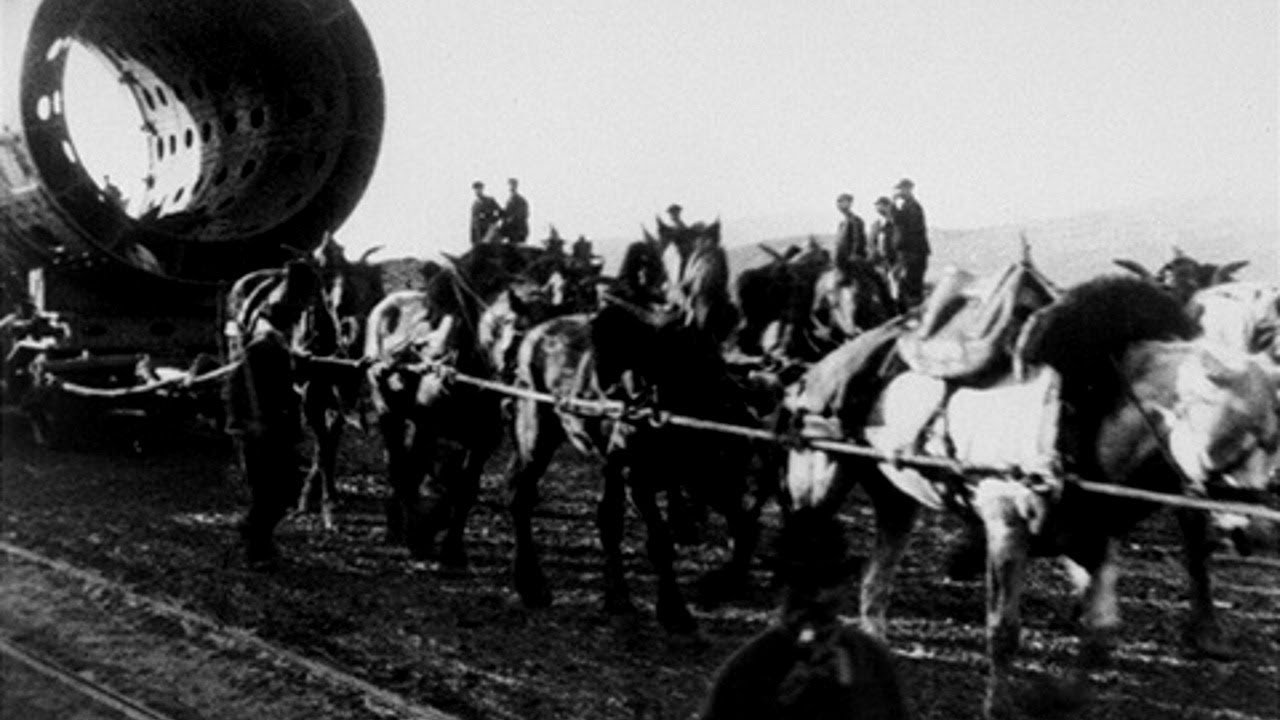 Backdrop image for movie Transport of a Turret by a Team of 60 Horses