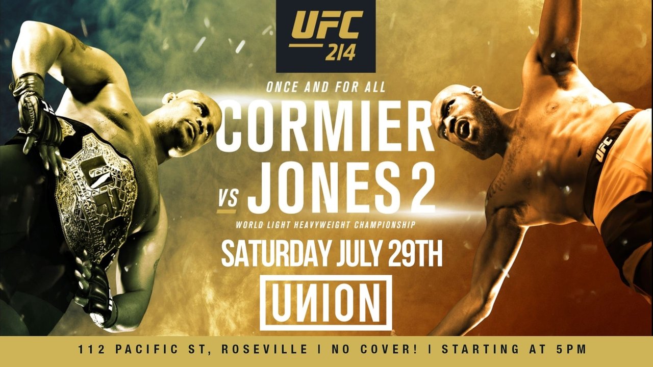 Backdrop image for movie UFC 214: Cormier vs. Jones 2