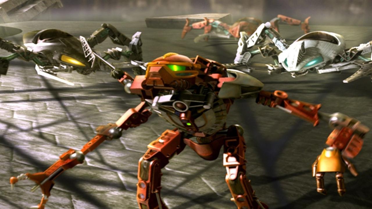 Backdrop image for movie Bionicle 3: Web of Shadows