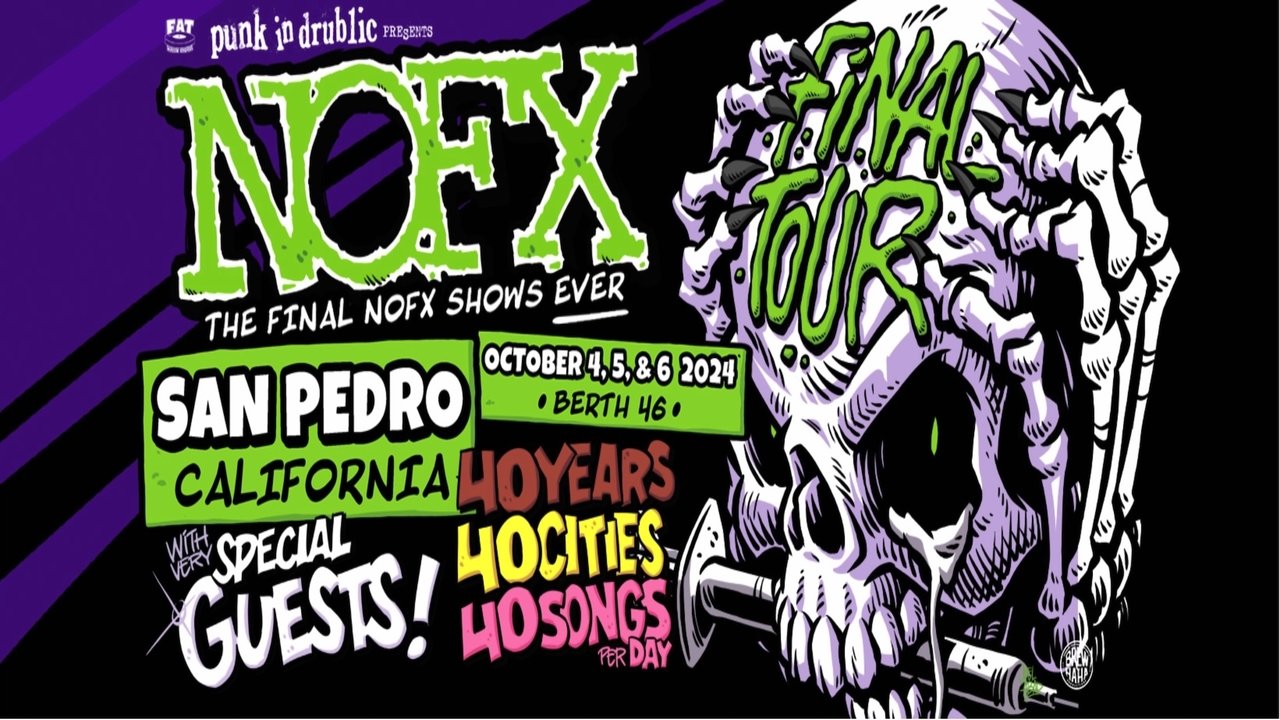 Backdrop image for movie NOFX: The Final Show (Night 2) Oct 5, 2024