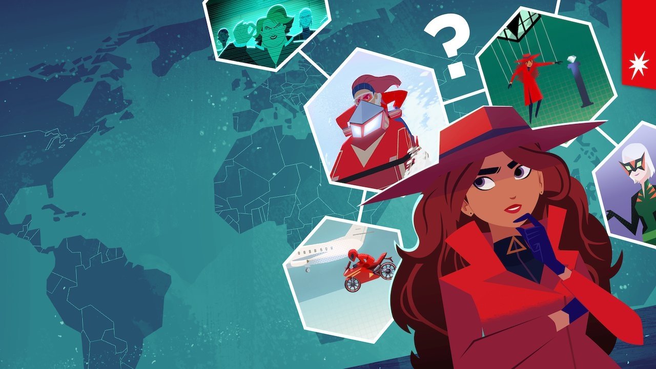 Backdrop image for movie Carmen Sandiego: To Steal or Not to Steal