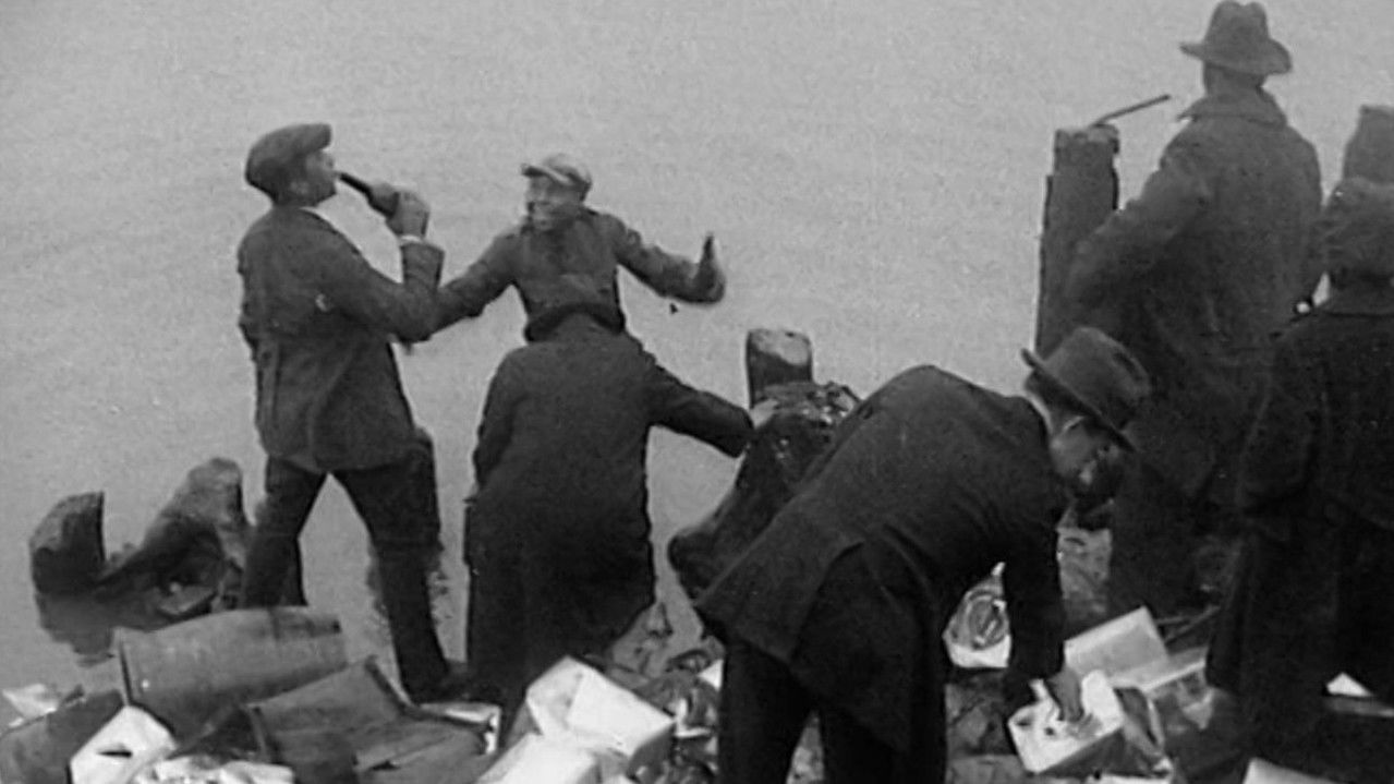 Backdrop image for movie Capital Stirred by Biggest Hooch Raid