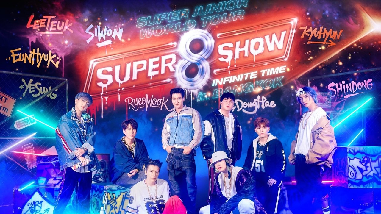 Backdrop image for movie Super Junior World Tour "SUPER SHOW 8: INFINITE TIME"
