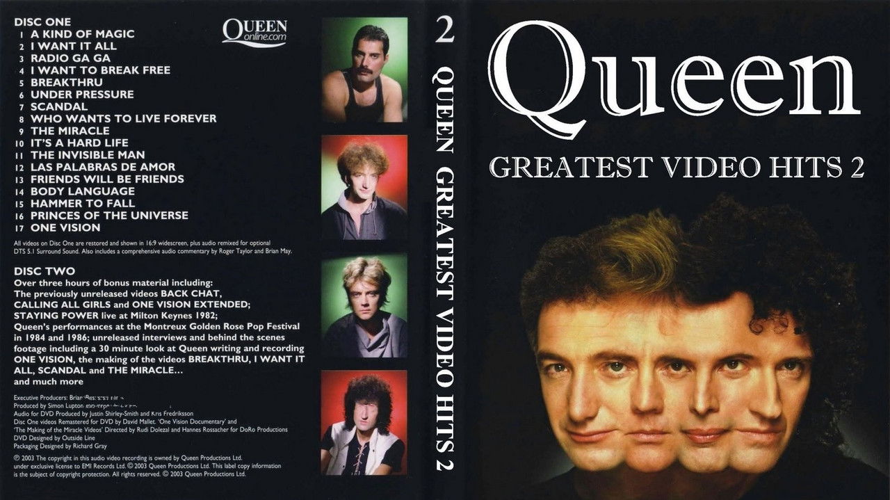 Backdrop image for movie Queen: Greatest Video Hits 2