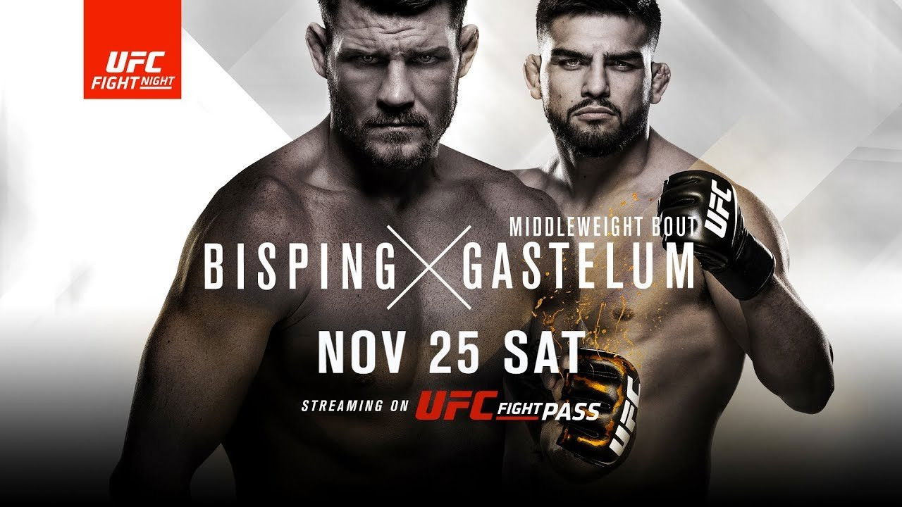 Backdrop image for movie UFC Fight Night 122: Bisping vs. Gastelum