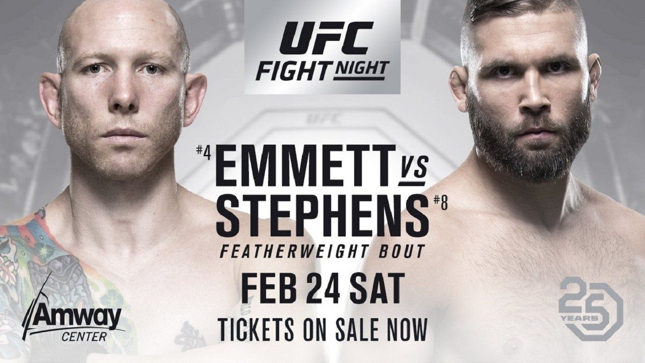 Backdrop image for movie UFC on Fox 28: Emmett vs. Stephens