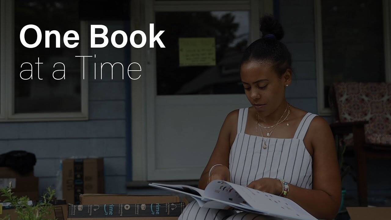 Backdrop image for movie One Book at a Time