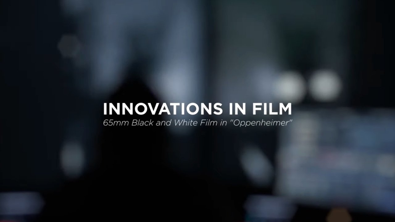 Backdrop image for movie Innovations in Film: 65mm Black and White Film in Oppenheimer