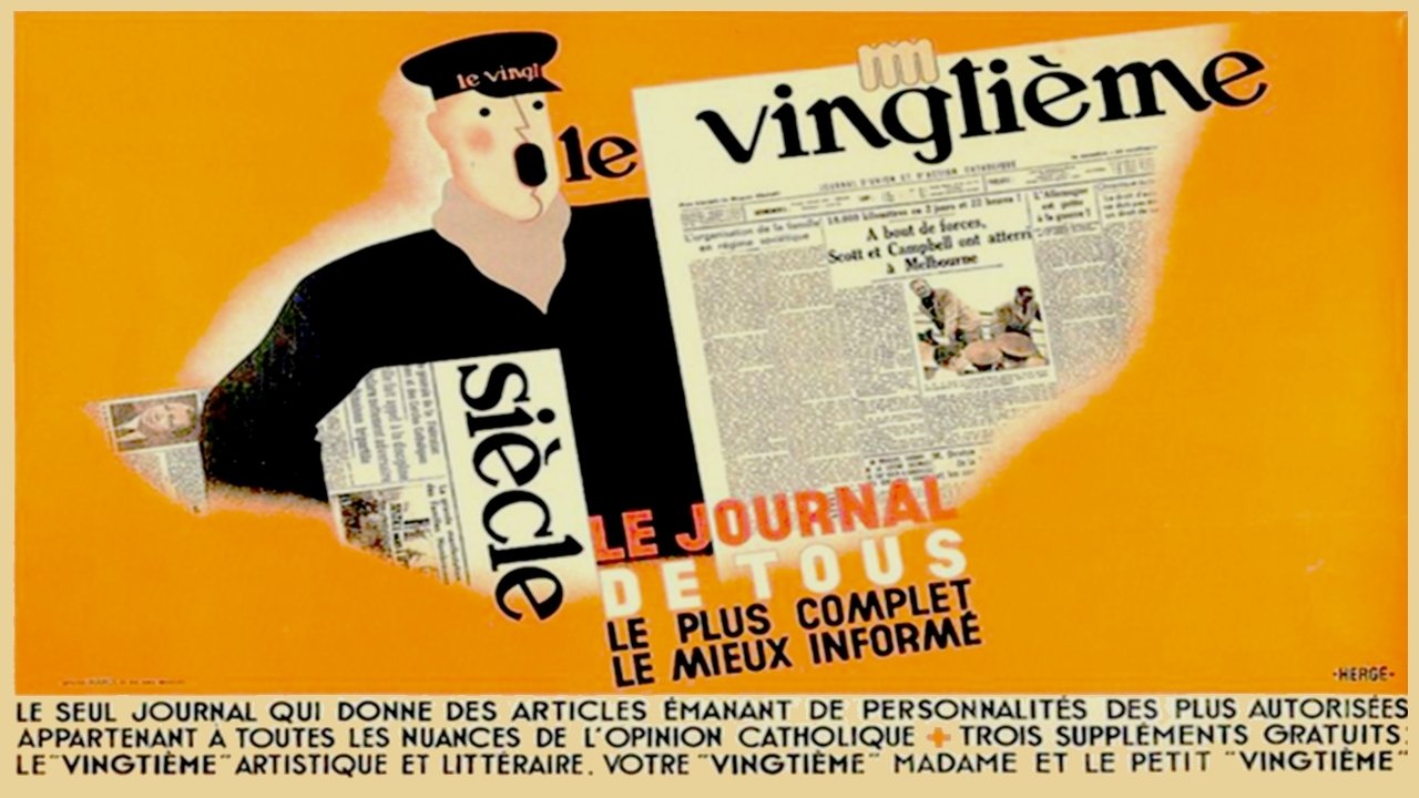 Backdrop image for movie Le Petit Vingtième : le siècle de Tintin