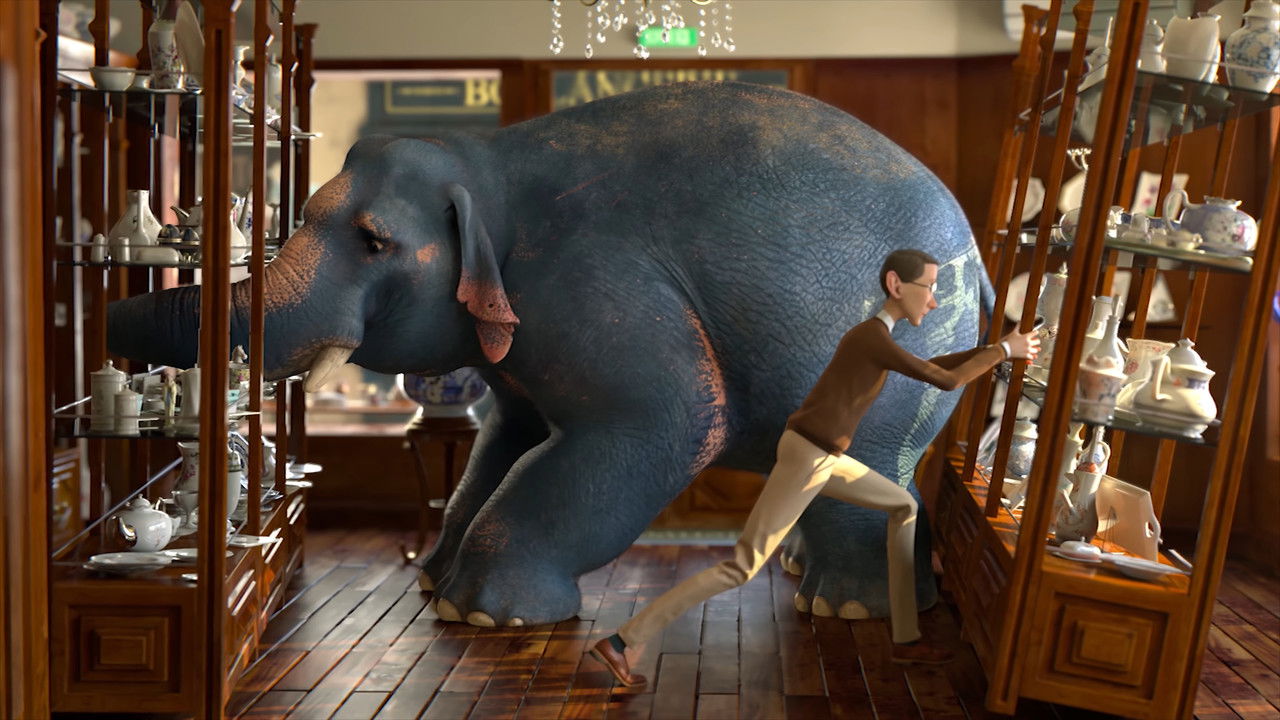 Backdrop image for movie Like a bull in a china shop