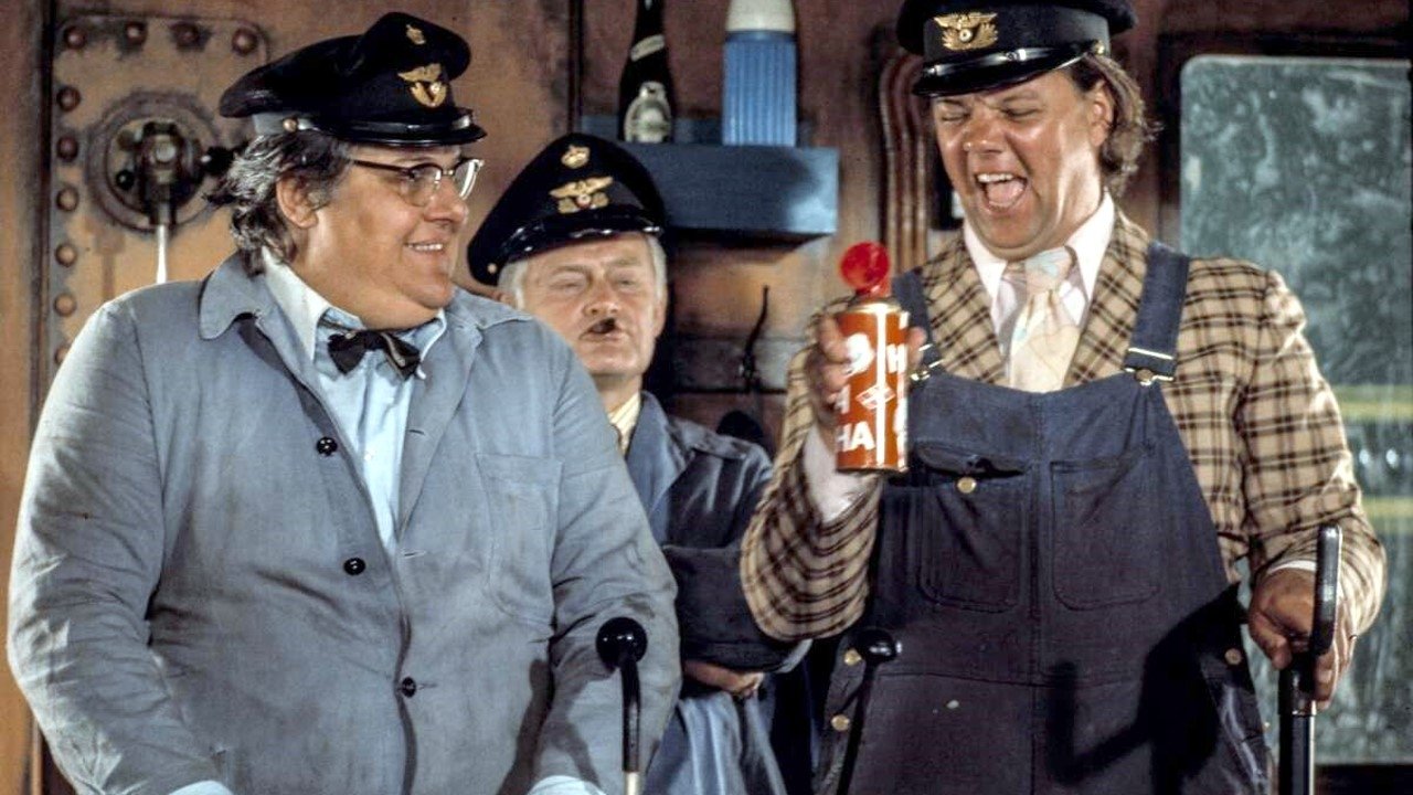 Backdrop image for movie The Olsen Gang on the Track