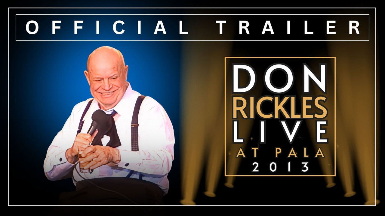 Backdrop image for movie Don Rickles Live in Pala 2013