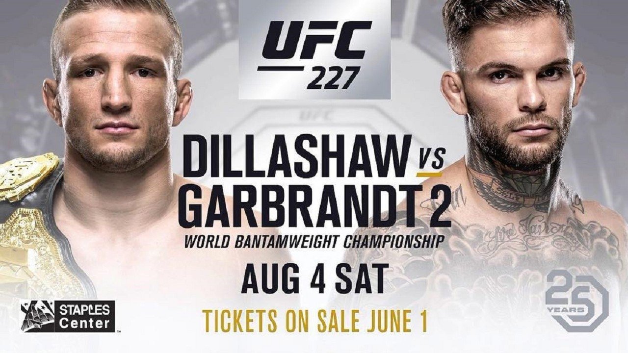 Backdrop image for movie UFC 227: Dillashaw vs. Garbrandt 2