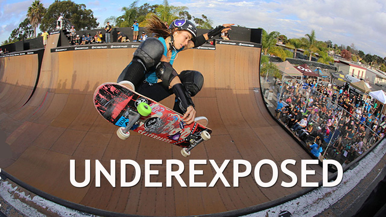 Backdrop image for movie Underexposed: A Women's Skateboarding Documentary