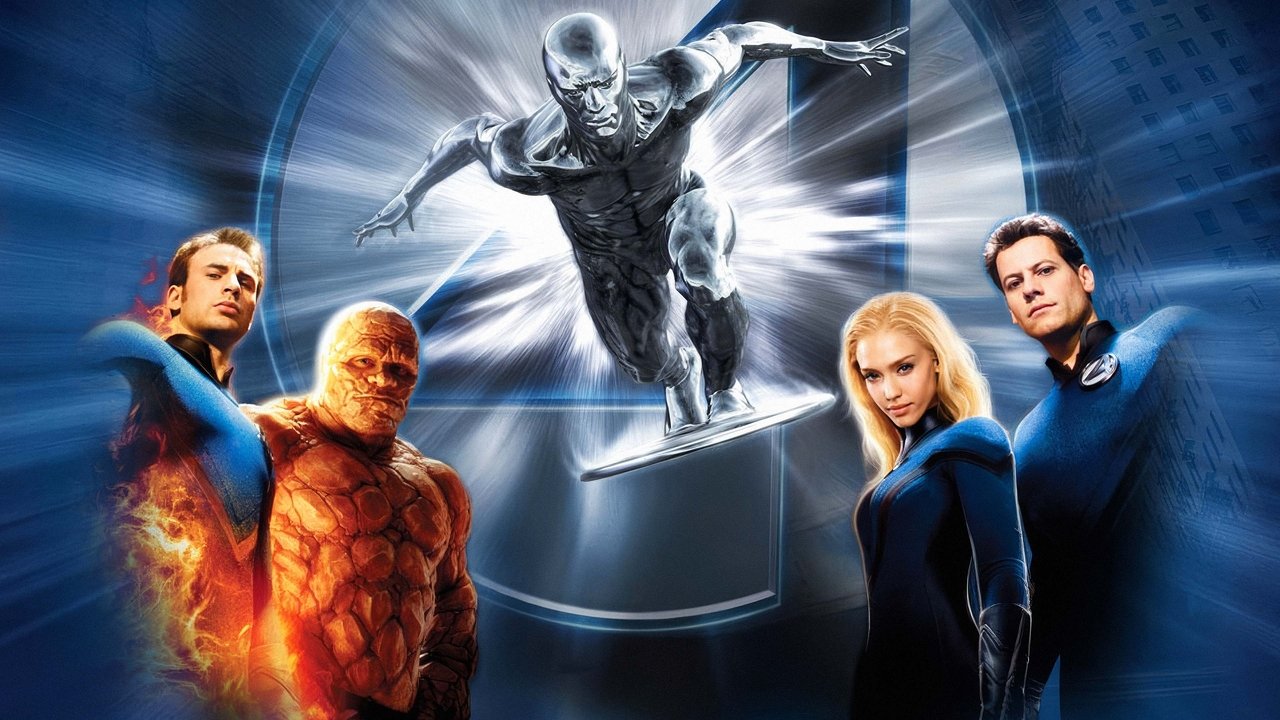 Backdrop image for movie Fantastic Four: Rise of the Silver Surfer
