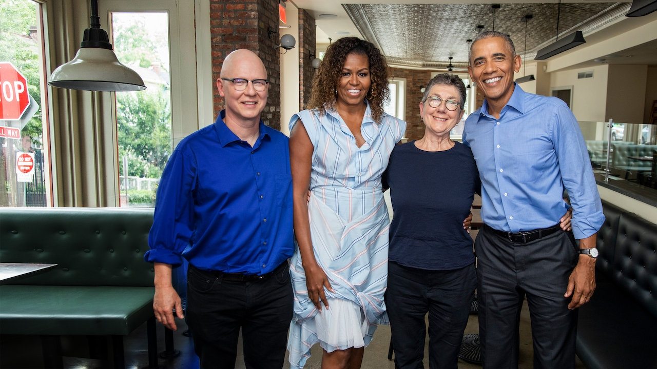 Backdrop image for movie American Factory: A Conversation with the Obamas