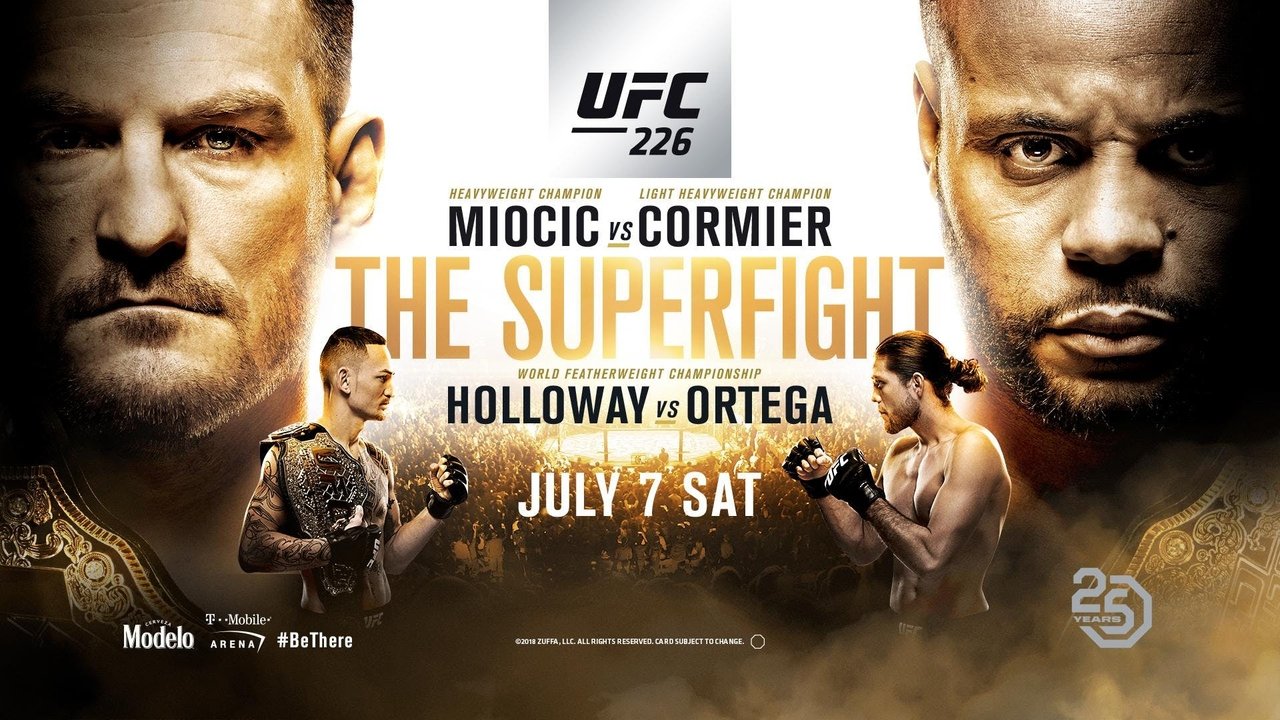 Backdrop image for movie UFC 226: Miocic vs. Cormier