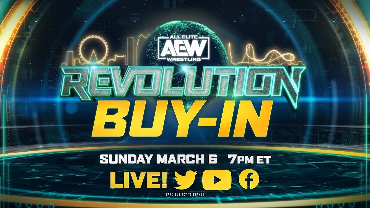 Backdrop image for movie AEW Revolution: The Buy-In