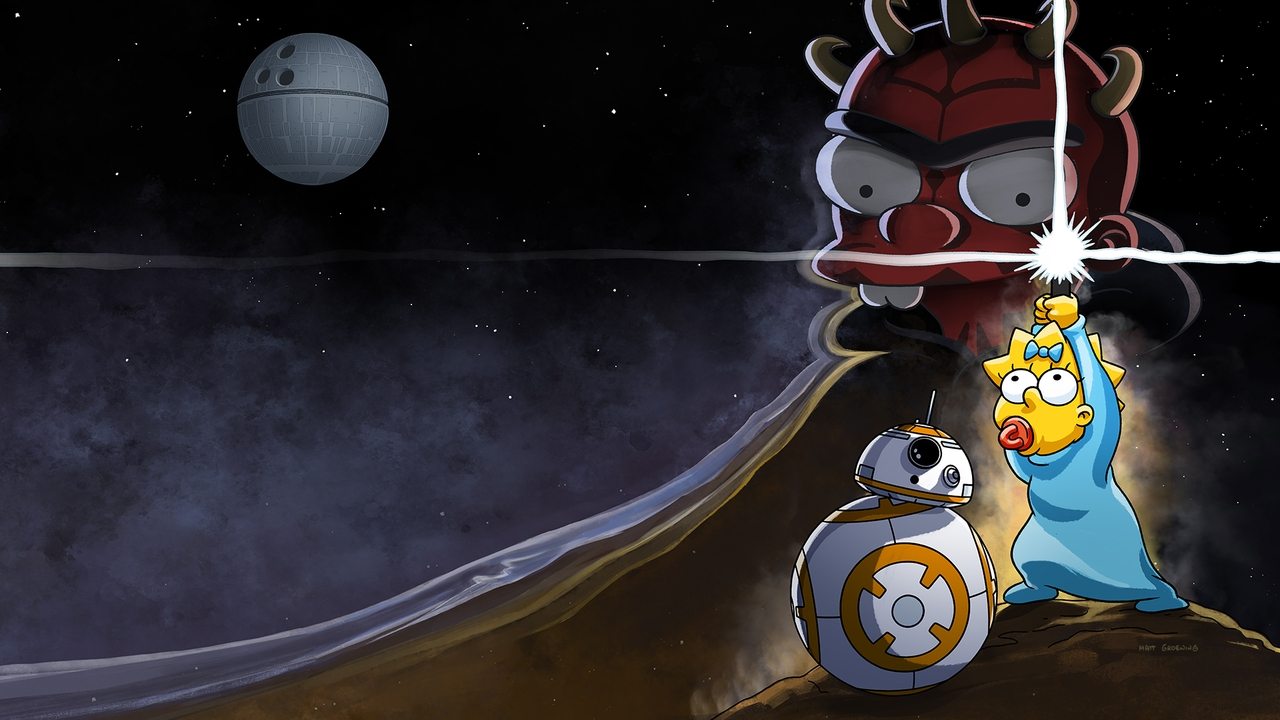 Backdrop image for movie Maggie Simpson in "The Force Awakens from Its Nap"