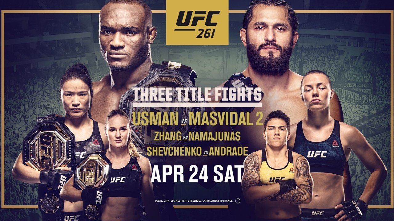 Backdrop image for movie UFC 261: Usman vs. Masvidal 2
