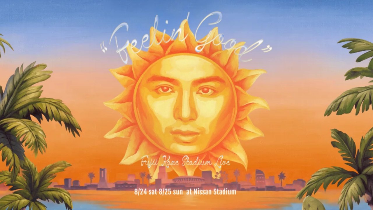 Backdrop image for movie Fujii Kaze Stadium Live "Feelin' Good"