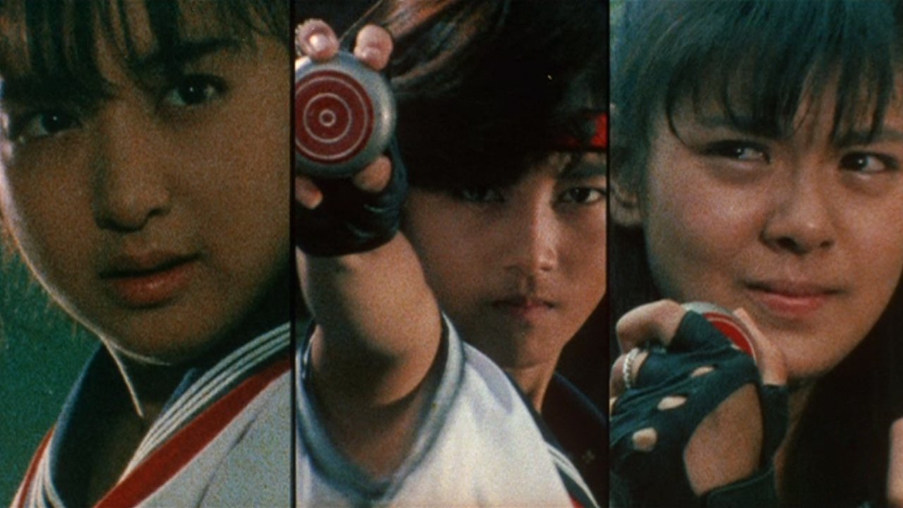 Backdrop image for movie Sukeban Deka the Movie 2: Counter-Attack of the Kazama Sisters