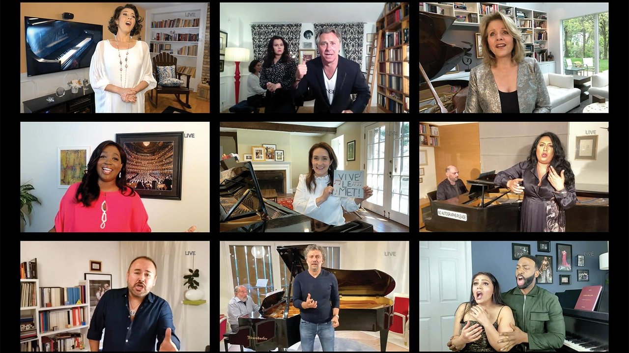 Backdrop image for movie Metropolitan Opera At Home Gala