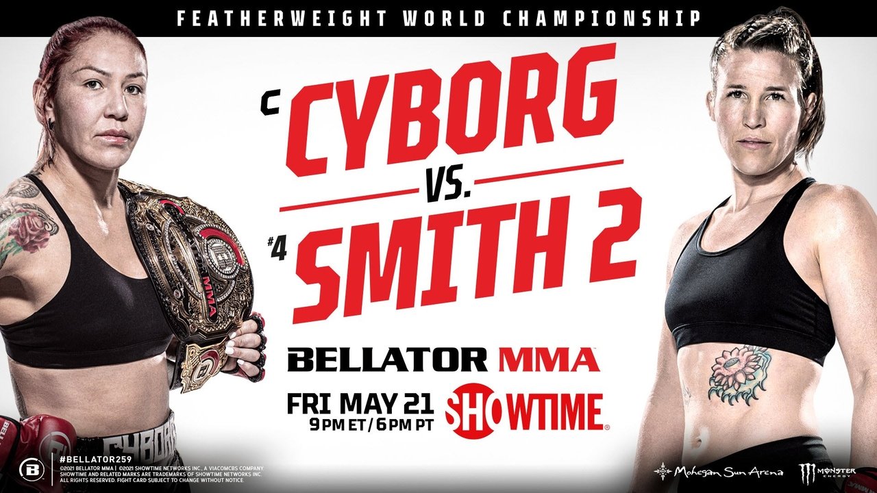 Backdrop image for movie Bellator 259: Cyborg vs. Smith 2