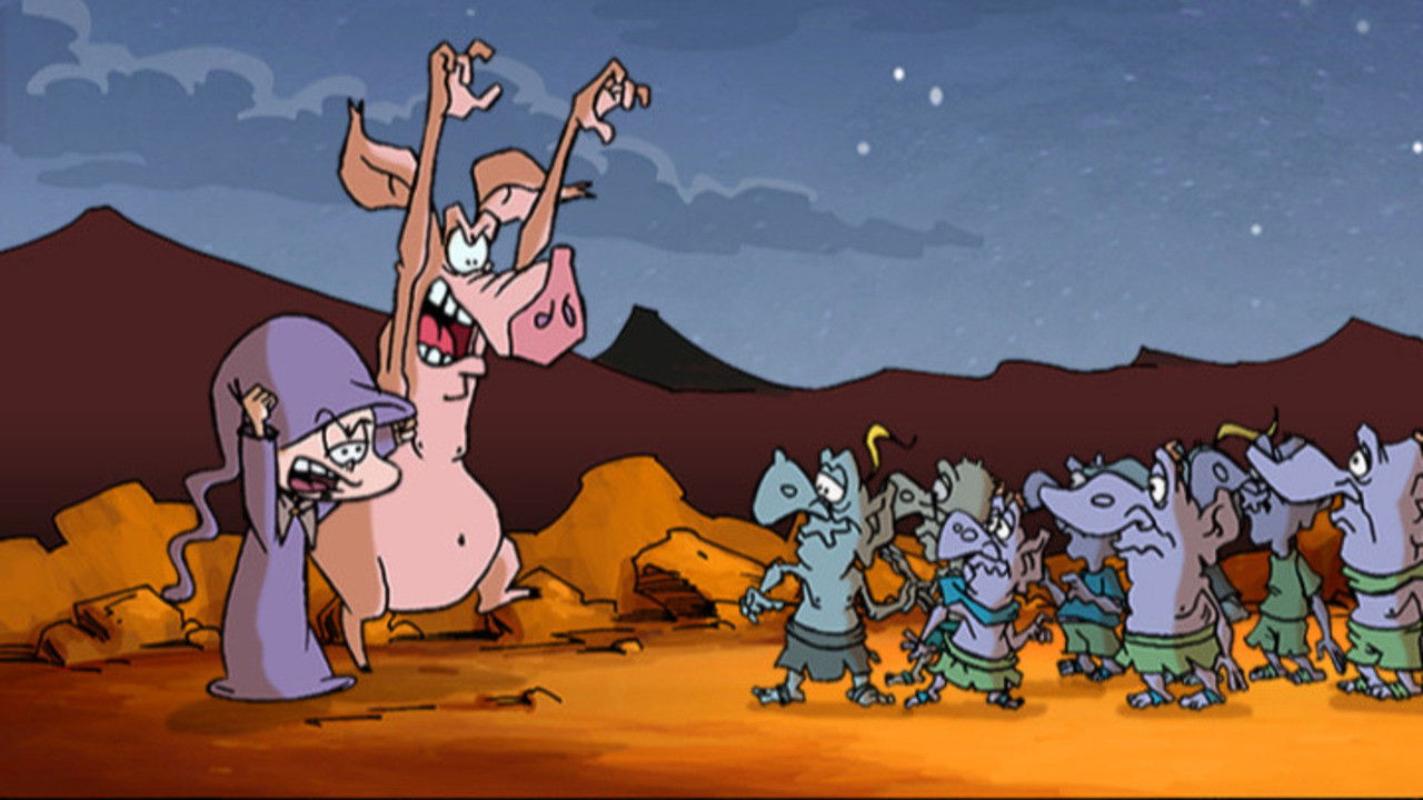 Backdrop image for movie Merlin against Santa Claus