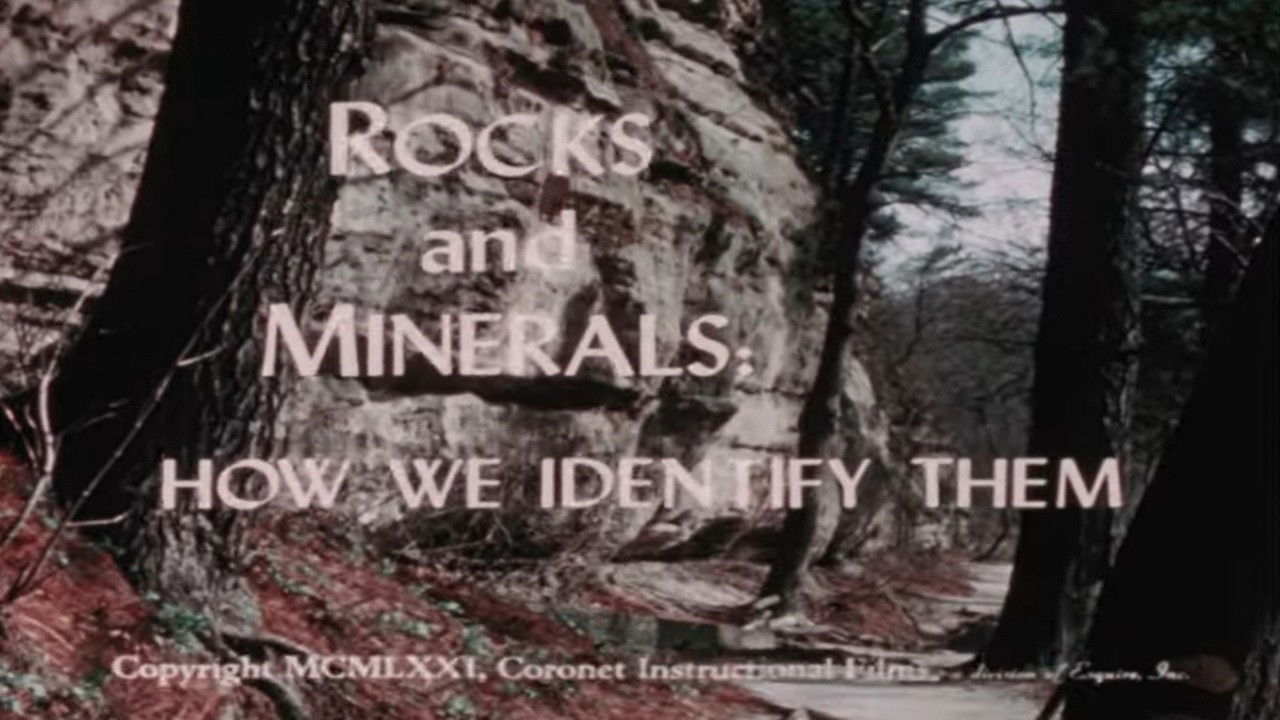 Backdrop image for movie Rocks and Minerals: How We Identify Them