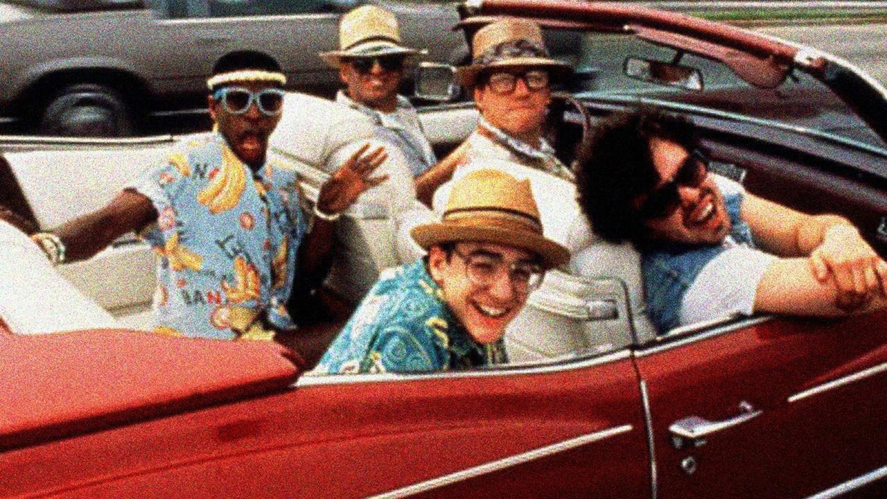 Backdrop image for movie Revenge of the Nerds II: Nerds in Paradise