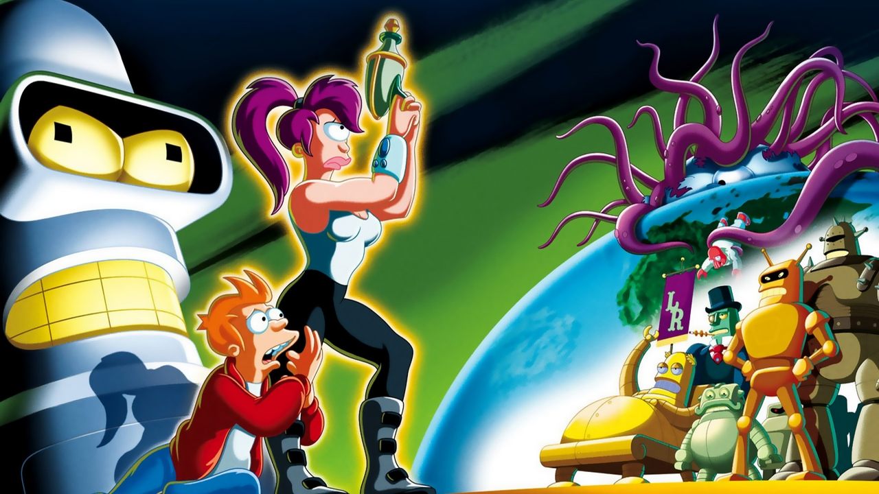 Backdrop image for movie Futurama: The Beast with a Billion Backs