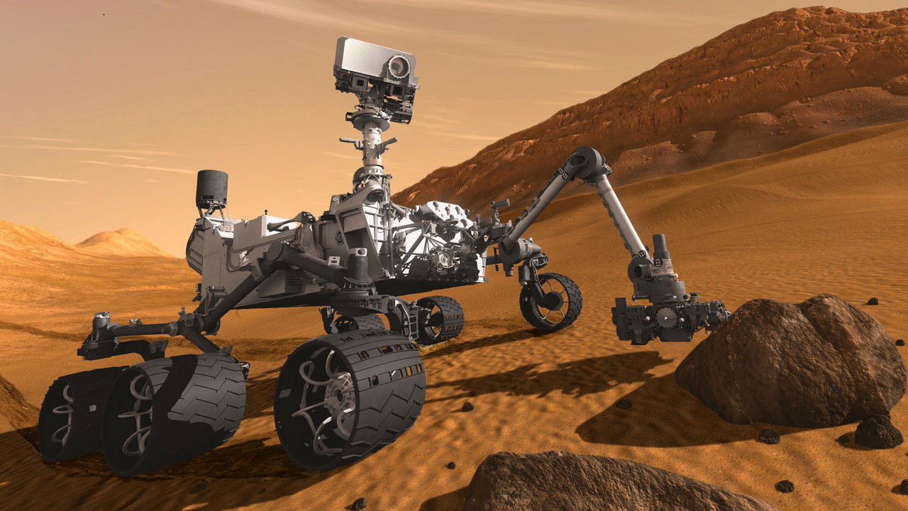 Backdrop image for movie Curiosity: Life of A Mars Rover