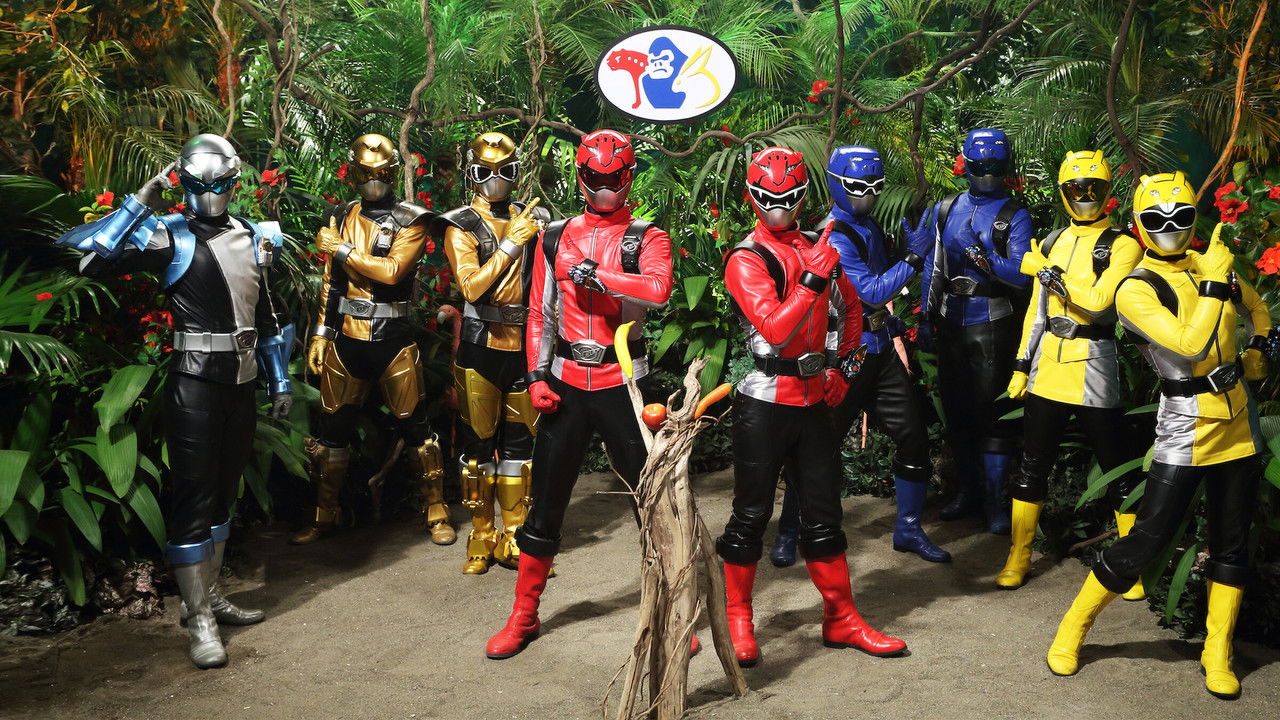 Backdrop image for movie They're Back! Tokumei Sentai Go-Busters vs. Doubutsu Sentai Go-Busters